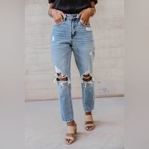 BÖHME Super High Rise Mom Jeans